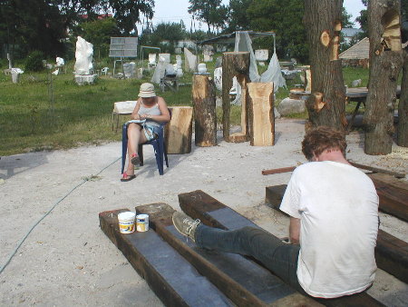 Woodworking at Oronsko