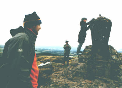 Polish artists on Dumyat